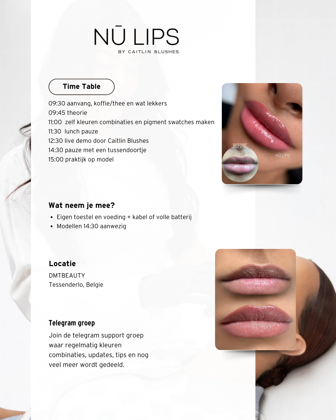 NŪ Lips Masterclass - 17 november