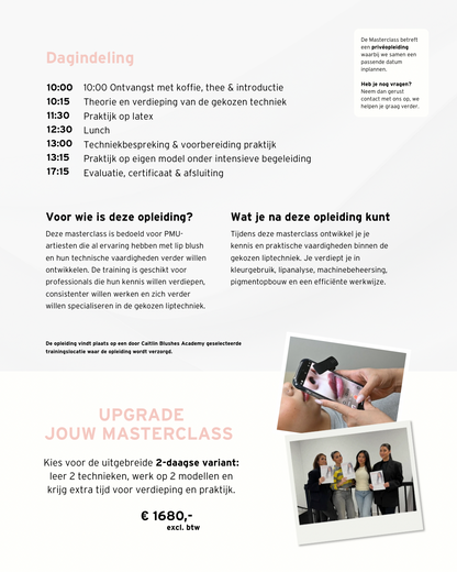Private Masterclasses